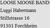adresse